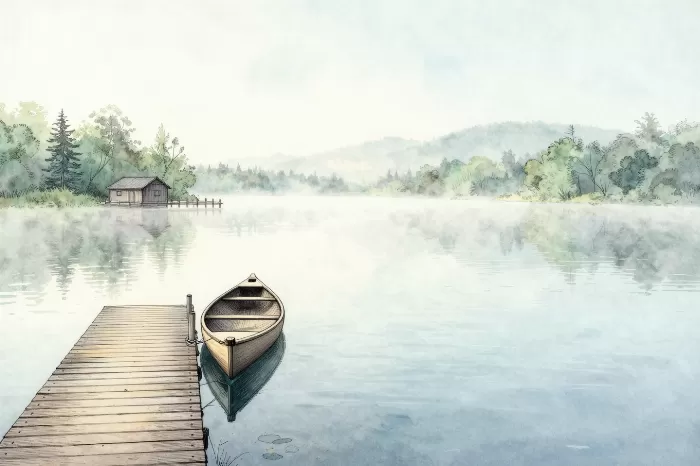 Misty Canoe