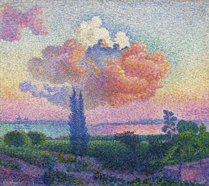 The Pink Cloud by Henri-Edmond Cross