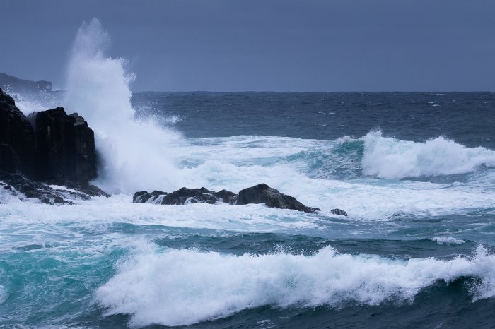 Angry Surf Middle Cove - Newfoundland art print