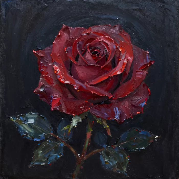 Sculpted Rose