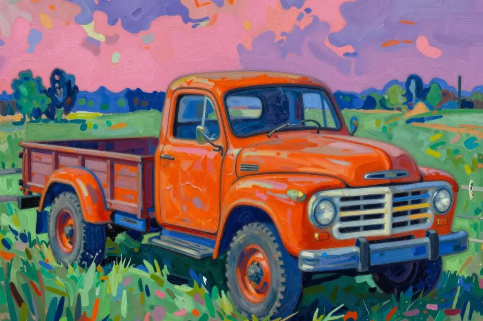 Fiery Truck
