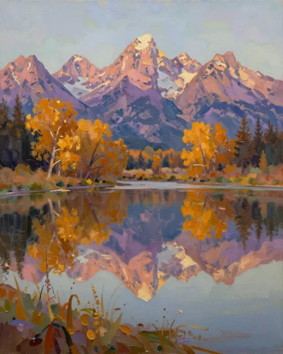 Teton Reflection