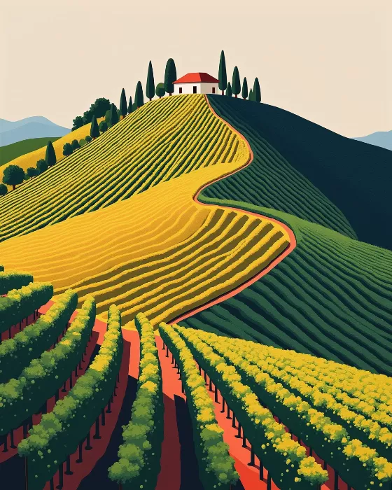 Hillside Vines II