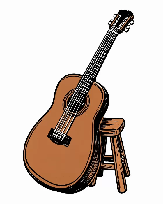Guitar Stool