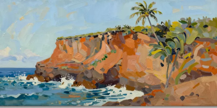 Cliffside Palm