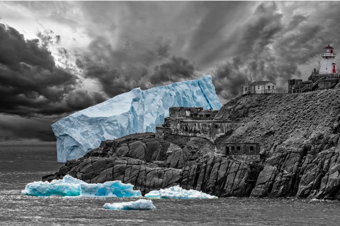 Fort Amherst Colour Pop - Newfoundland art print