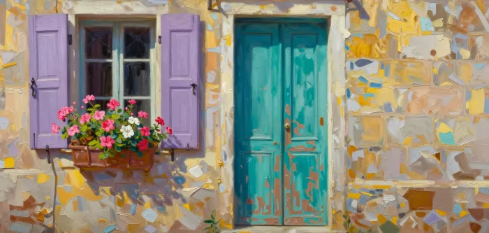 Turquoise Door