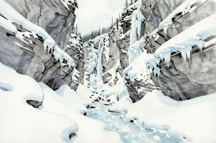 Maligne Gorge