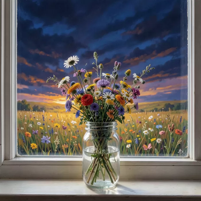 Windowsill Wildflowers