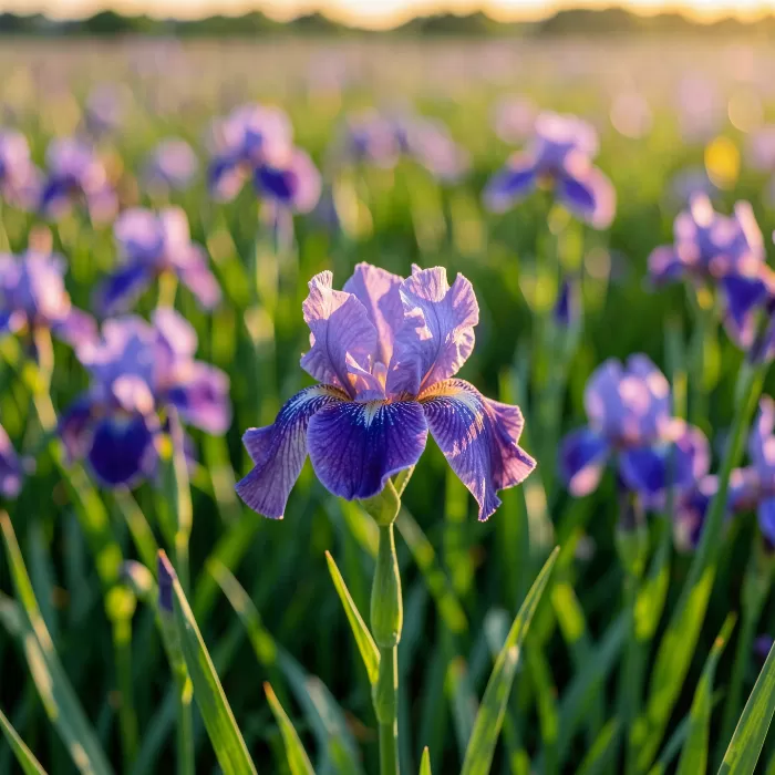Golden Irises