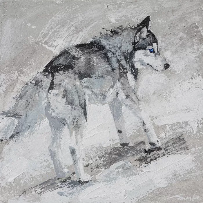 Winter Husky