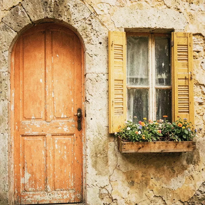 Faded Shutters