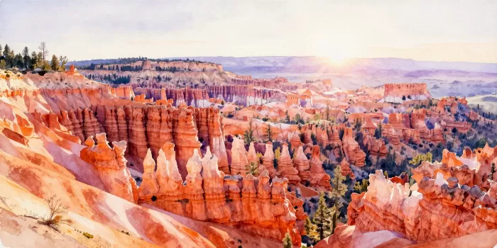 Sunrise Hoodoos