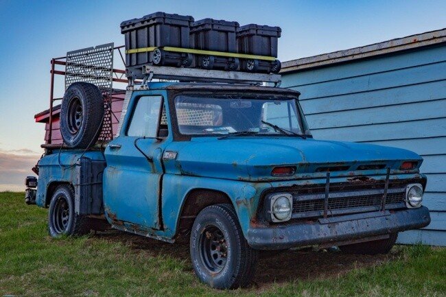 The Admirals Truck - Newfoundland art print