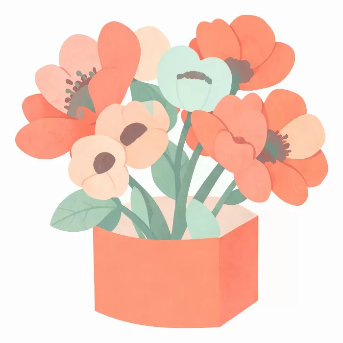Mint Anemones