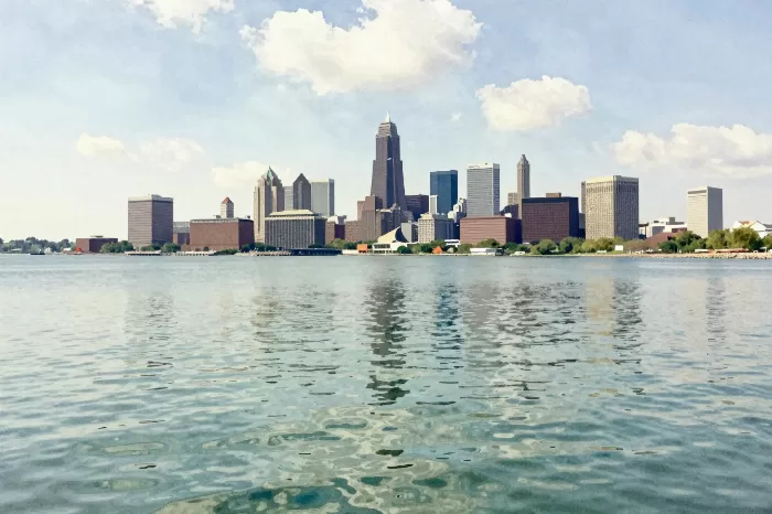 Erie Reflection