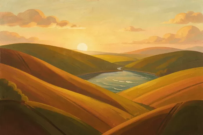 Sunlit Bay