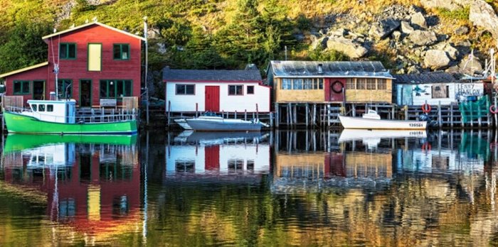 Quidi Vidi Reflections - Newfoundland art print