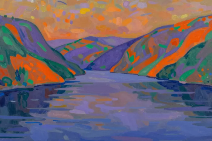 Curved Hillsides