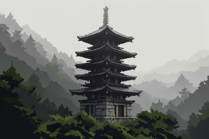 Misty Pagoda