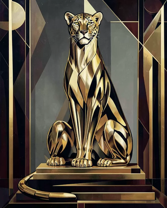 Gilded Leopard