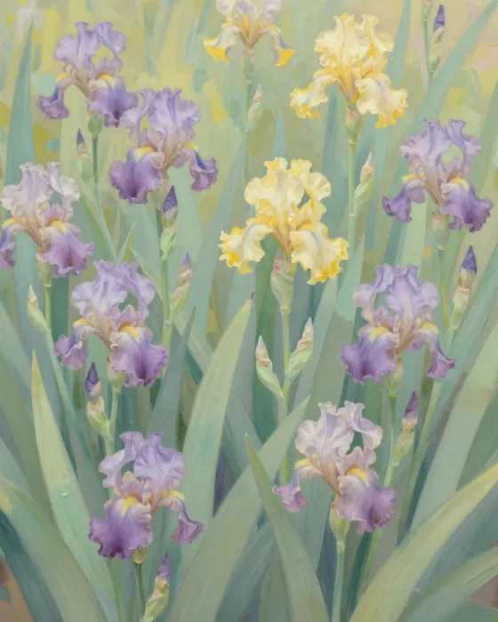 Lavender Irises