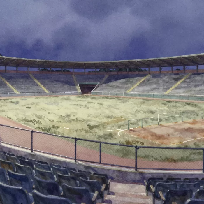 Empty Grandstand