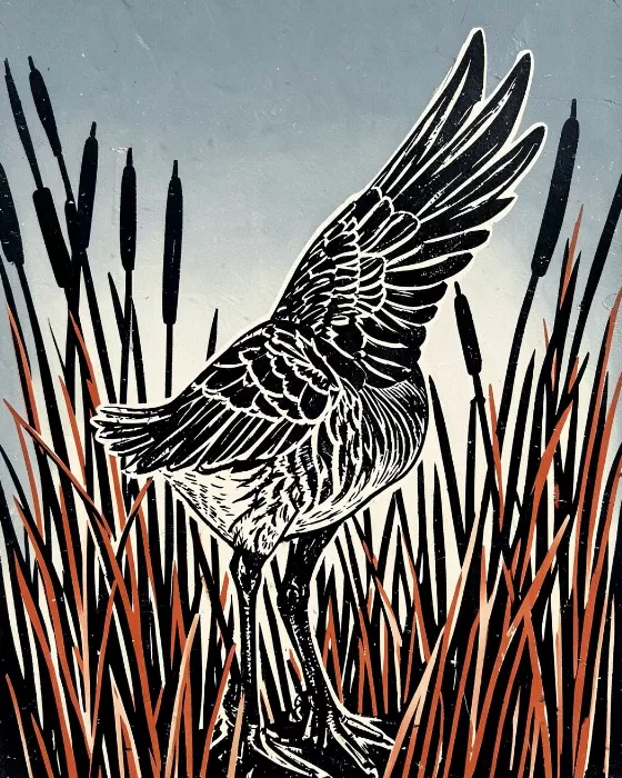Rising Goose