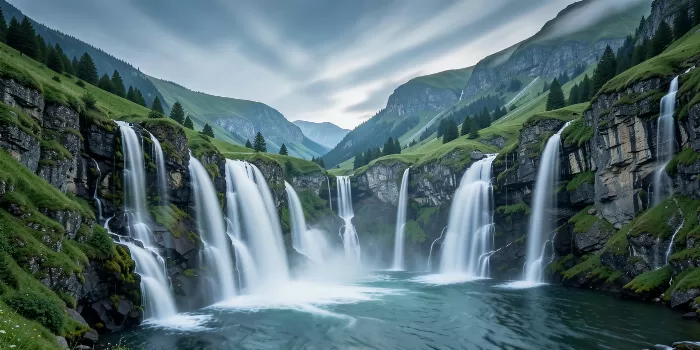 Silken Cascades