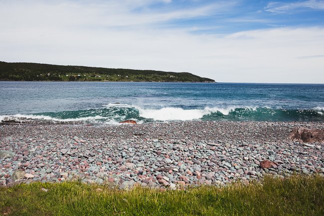 Summer Beach - Newfoundland art print