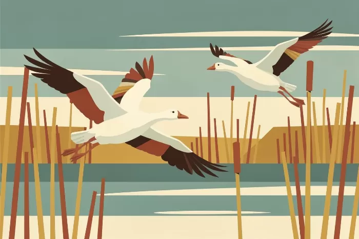 Retro Geese