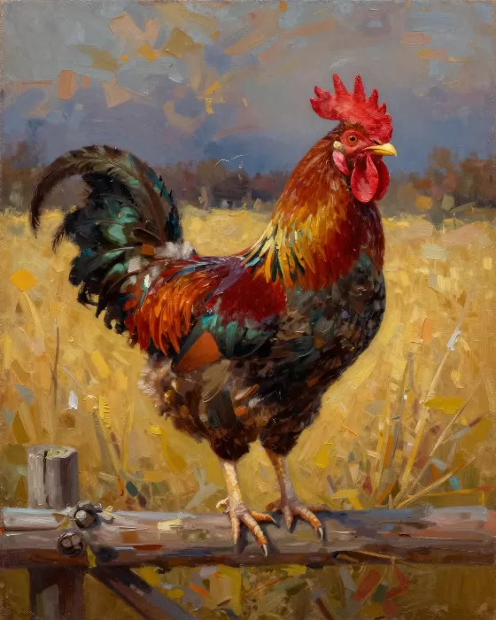 Dusk Rooster