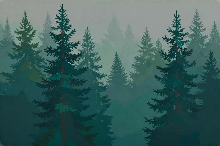 Teal Forest