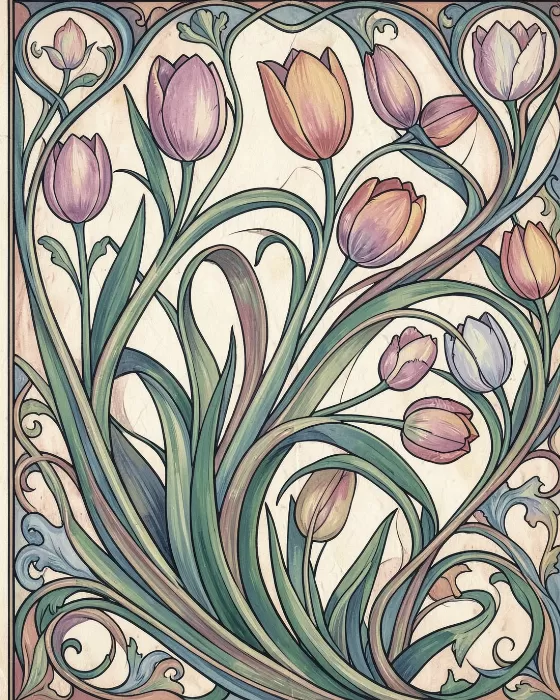 Tulip Ribbons