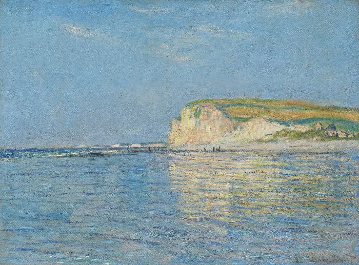 Low Tide at Pourville near Dieppe by Claude Monet