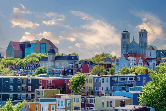 City Balance - Newfoundland art print