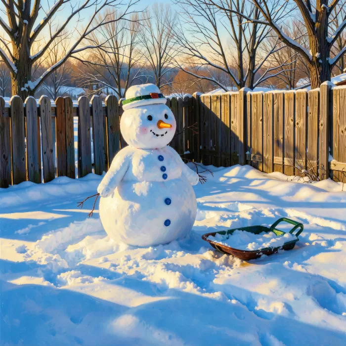 Snowman Shadows