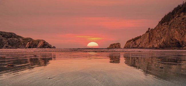Salmon Cove Reflections - Newfoundland art print