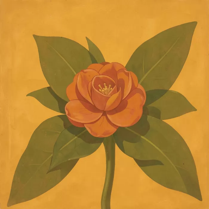 Warm Camellia