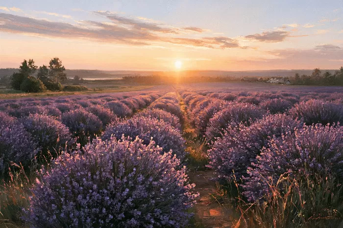 Lavender Dusk