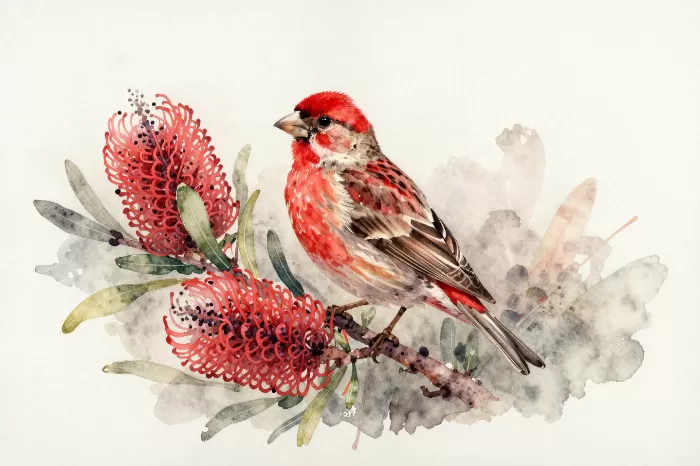 Scarlet Finch