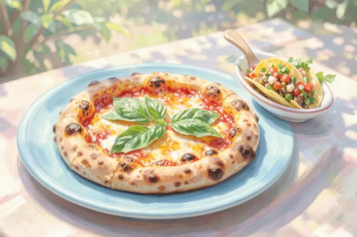 Basil Pizza