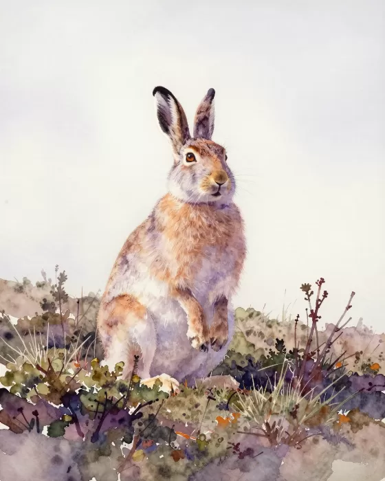 Hare Upright