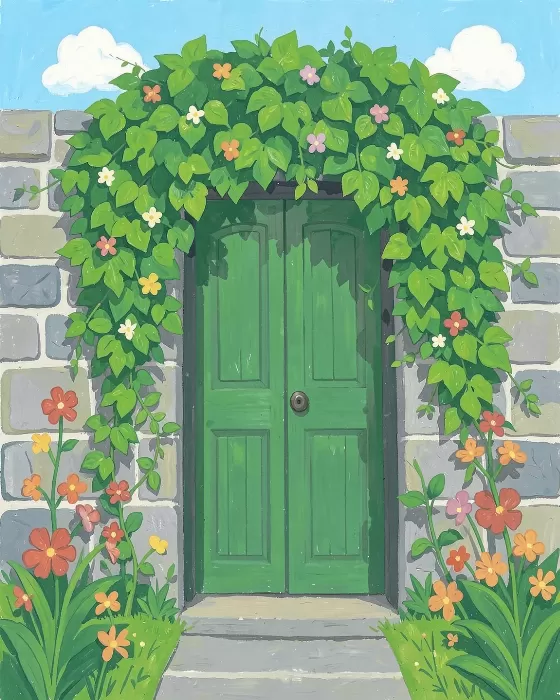 Ivy Door