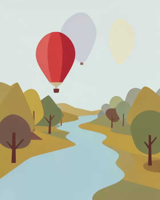 Retro Balloons