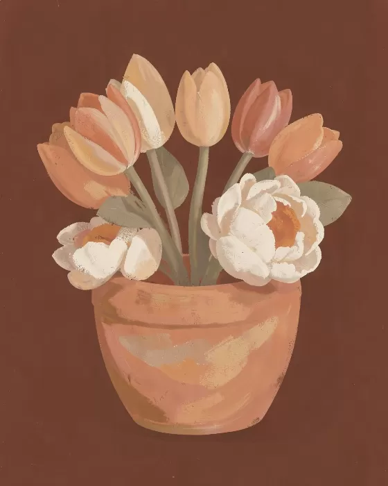 Terracotta Tulips