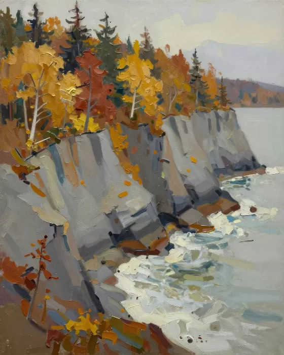 Autumn Cliffs