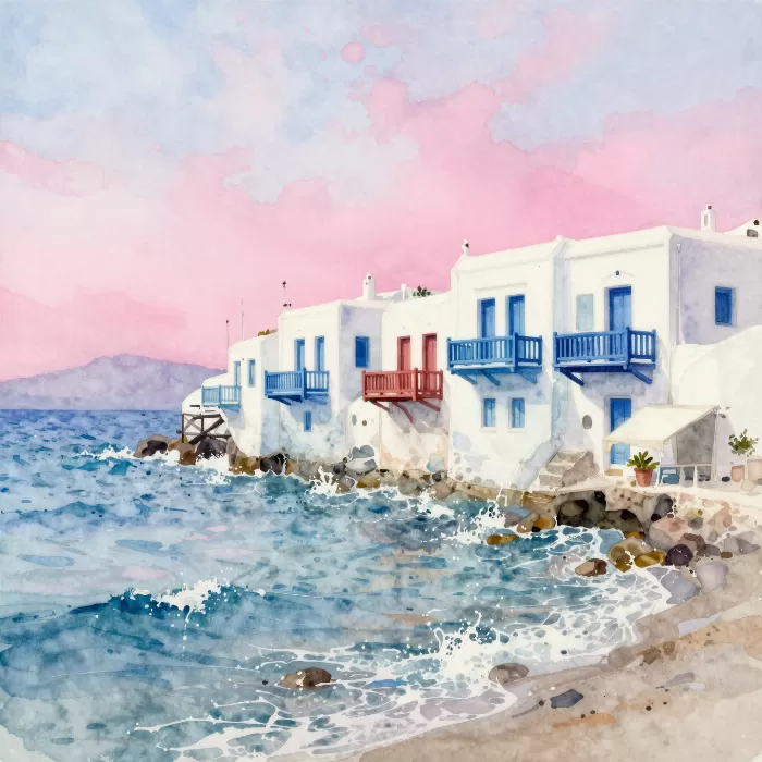 Mykonos Balconies