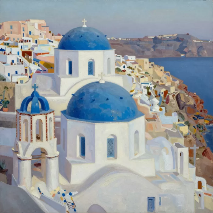 Santorini Cliffside