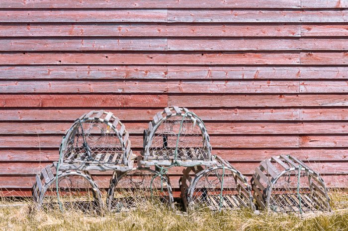 Lobster Pots - Newfoundland art print